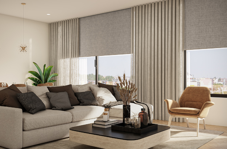 Modern curtains and blinds Melbourne